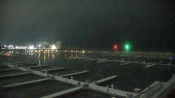 Weather camera view of Waukegan Harbor and Marina.
