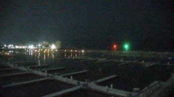 Weather camera view of Waukegan Harbor and Marina.