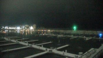 Weather camera view of Waukegan Harbor and Marina.