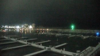 Weather camera view of Waukegan Harbor and Marina.