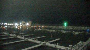 Weather camera view of Waukegan Harbor and Marina.