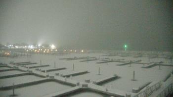 Weather camera view of Waukegan Harbor and Marina.