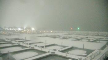 Weather camera view of Waukegan Harbor and Marina.