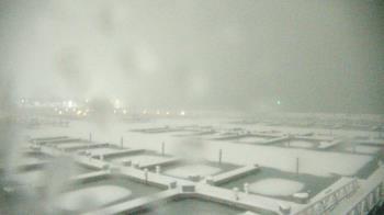 Weather camera view of Waukegan Harbor and Marina.
