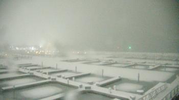 Weather camera view of Waukegan Harbor and Marina.