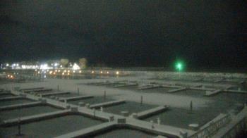 Weather camera view of Waukegan Harbor and Marina.