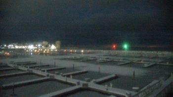 Weather camera view of Waukegan Harbor and Marina.