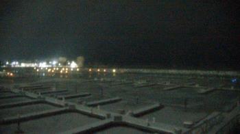 Weather camera view of Waukegan Harbor and Marina.