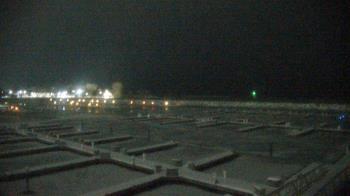 Weather camera view of Waukegan Harbor and Marina.