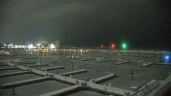 Weather camera view of Waukegan Harbor and Marina.