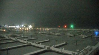 Weather camera view of Waukegan Harbor and Marina.
