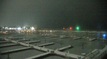 Weather camera view of Waukegan Harbor and Marina.