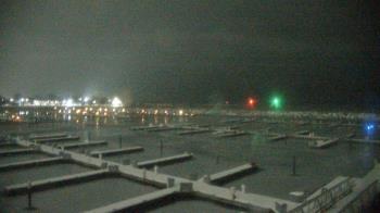 Weather camera view of Waukegan Harbor and Marina.