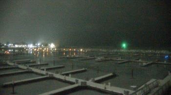 Weather camera view of Waukegan Harbor and Marina.