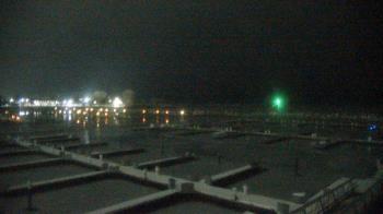 Weather camera view of Waukegan Harbor and Marina.