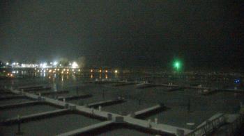 Weather camera view of Waukegan Harbor and Marina.