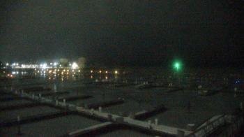 Weather camera view of Waukegan Harbor and Marina.