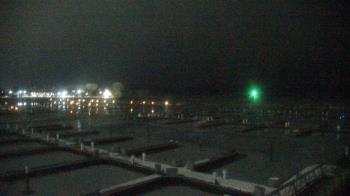 Weather camera view of Waukegan Harbor and Marina.