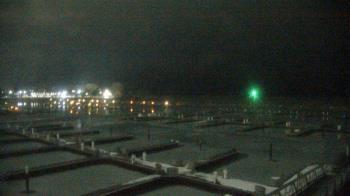 Weather camera view of Waukegan Harbor and Marina.