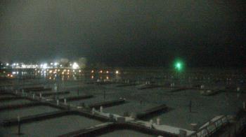 Weather camera view of Waukegan Harbor and Marina.