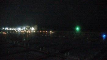 Weather camera view of Waukegan Harbor and Marina.