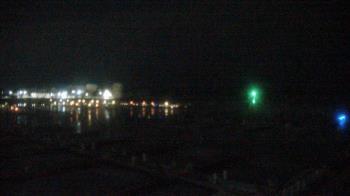 Weather camera view of Waukegan Harbor and Marina.