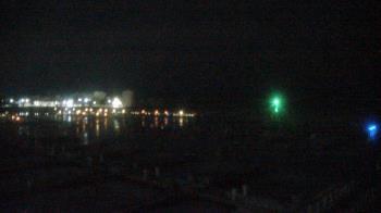 Weather camera view of Waukegan Harbor and Marina.