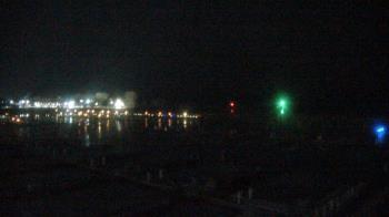 Weather camera view of Waukegan Harbor and Marina.