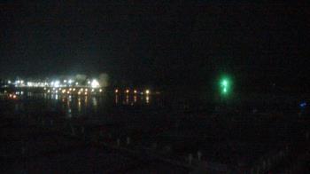 Weather camera view of Waukegan Harbor and Marina.