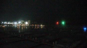 Weather camera view of Waukegan Harbor and Marina.