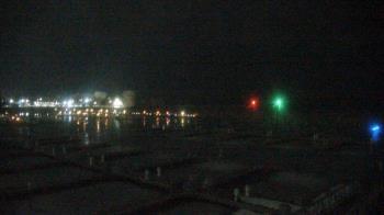 Weather camera view of Waukegan Harbor and Marina.