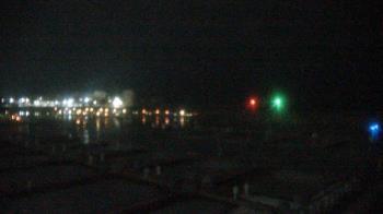 Weather camera view of Waukegan Harbor and Marina.