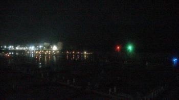 Weather camera view of Waukegan Harbor and Marina.