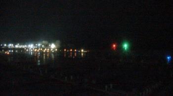 Weather camera view of Waukegan Harbor and Marina.