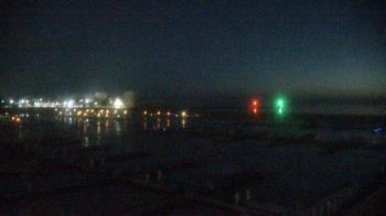 Weather camera view of Waukegan Harbor and Marina.
