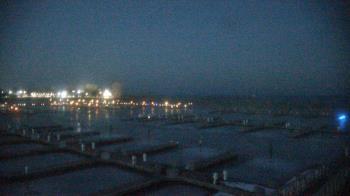 Weather camera view of Waukegan Harbor and Marina.