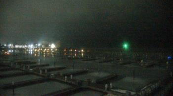 Weather camera view of Waukegan Harbor and Marina.