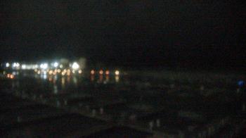 Weather camera view of Waukegan Harbor and Marina.
