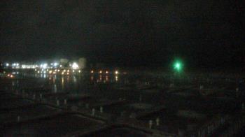 Weather camera view of Waukegan Harbor and Marina.
