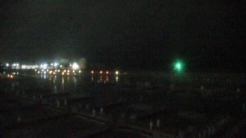 Weather camera view of Waukegan Harbor and Marina.