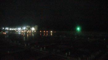 Weather camera view of Waukegan Harbor and Marina.