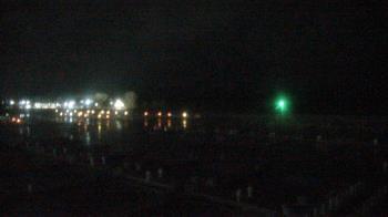 Weather camera view of Waukegan Harbor and Marina.