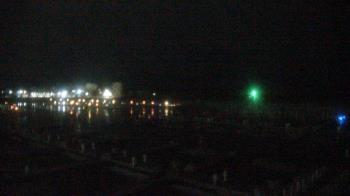 Weather camera view of Waukegan Harbor and Marina.