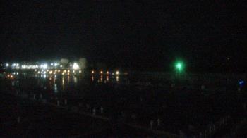 Weather camera view of Waukegan Harbor and Marina.