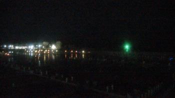 Weather camera view of Waukegan Harbor and Marina.