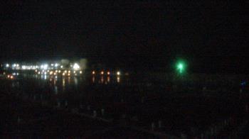 Weather camera view of Waukegan Harbor and Marina.