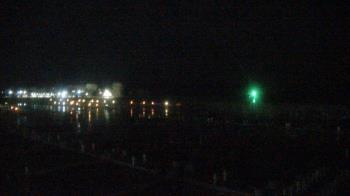 Weather camera view of Waukegan Harbor and Marina.