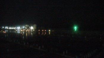 Weather camera view of Waukegan Harbor and Marina.