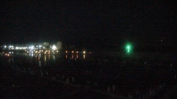 Weather camera view of Waukegan Harbor and Marina.