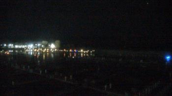 Weather camera view of Waukegan Harbor and Marina.